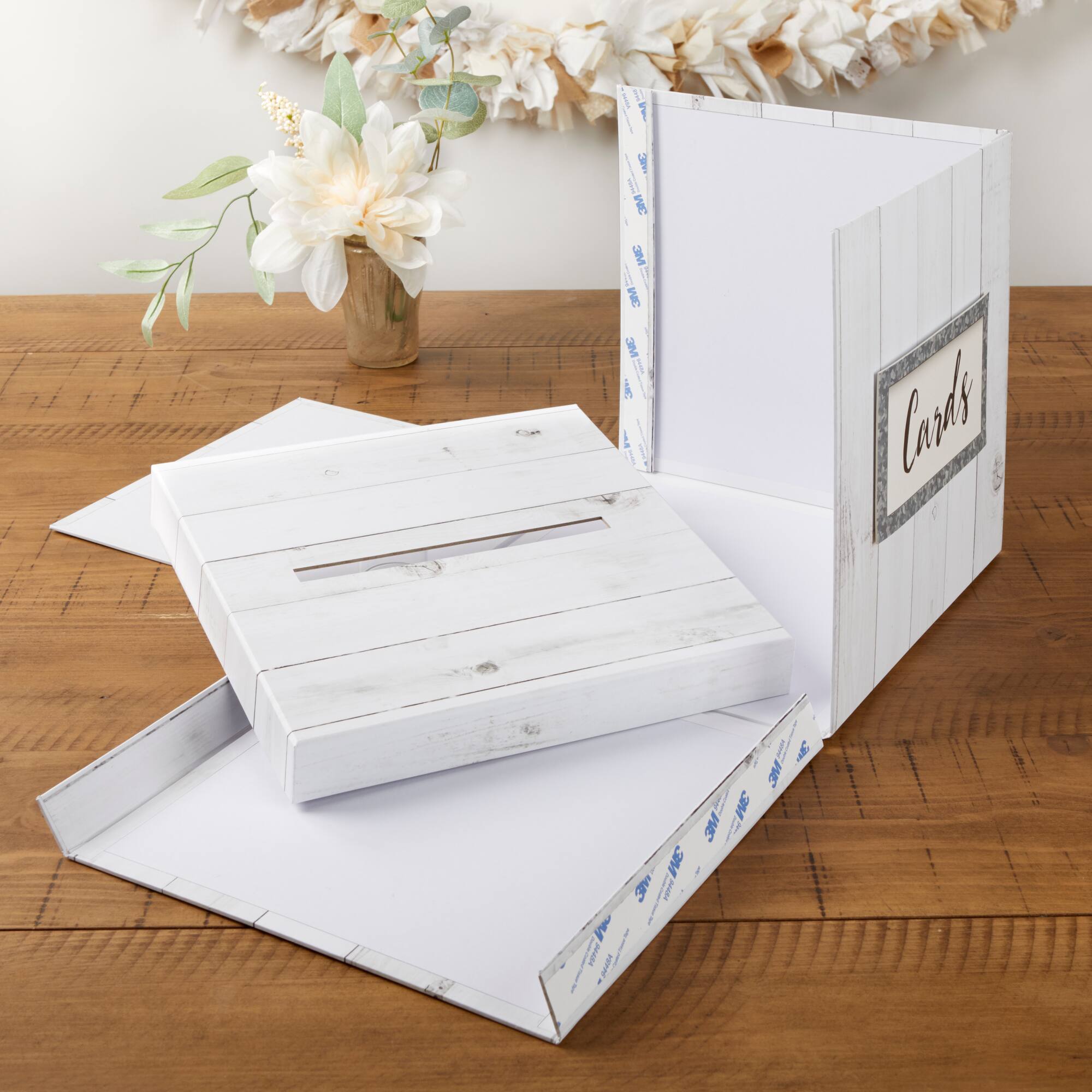 Kate Aspen® Rustic Wood Gift Card Box